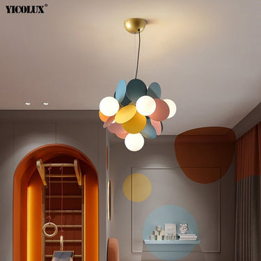 Colorful Flash LED Modern Chandelier - Casatrail.com
